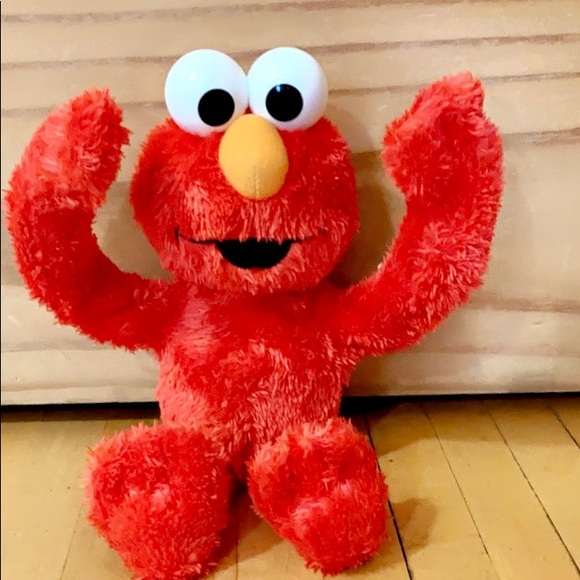 Sesame Street TALKING PEEK-A-BOO ELMO 12" Plush - Picture 3 of 6